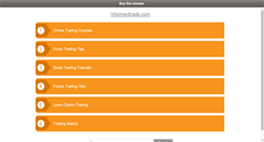 Desktop Screenshot of informedtrade.com